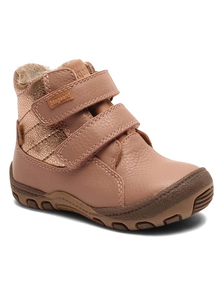 bisgaard Leder-Winterboots in Beige günstig kaufen