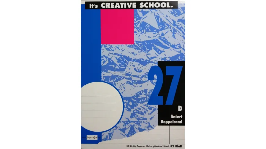 PAPERZONE Heft A4 Lineatur 27 32 Blatt
