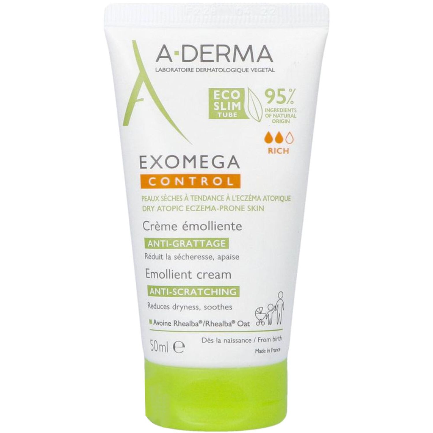 a-derma Exomega Control Crème Emolliente Anti-Grattage