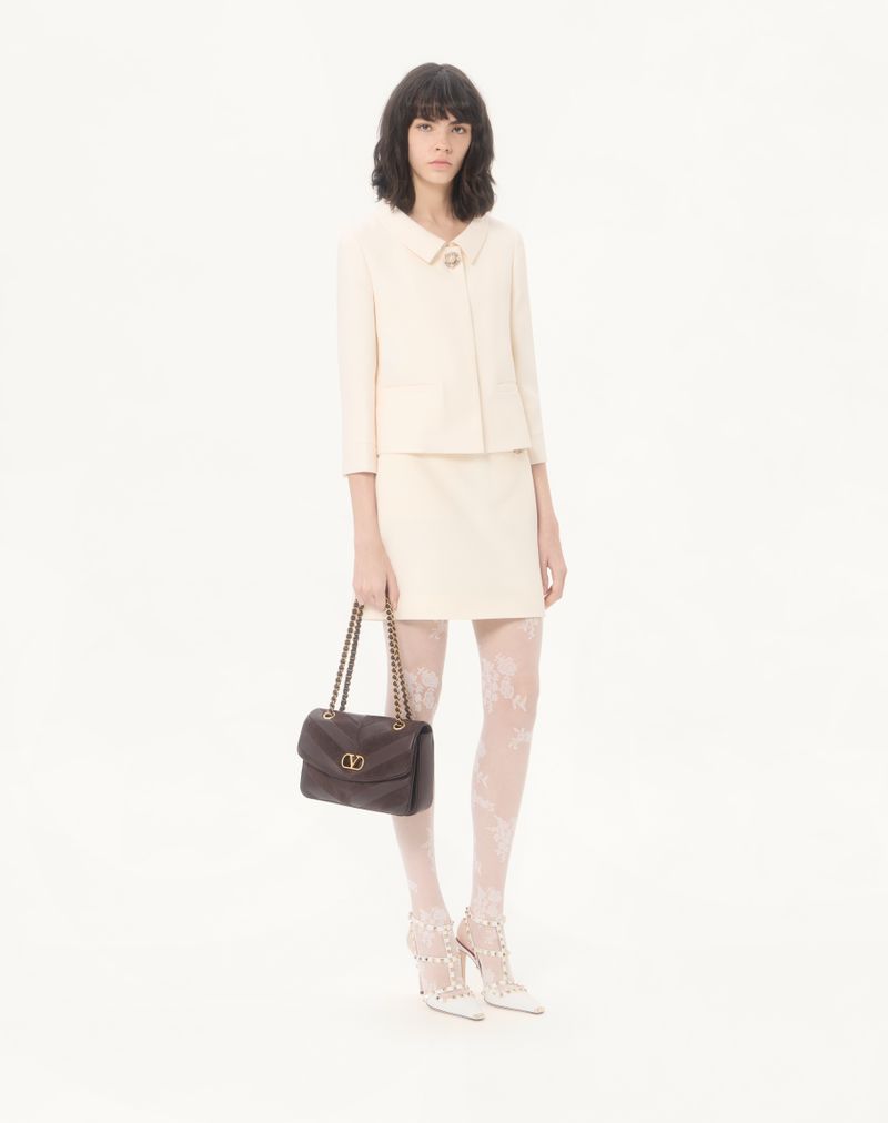 Jaqueta Crepe Couture