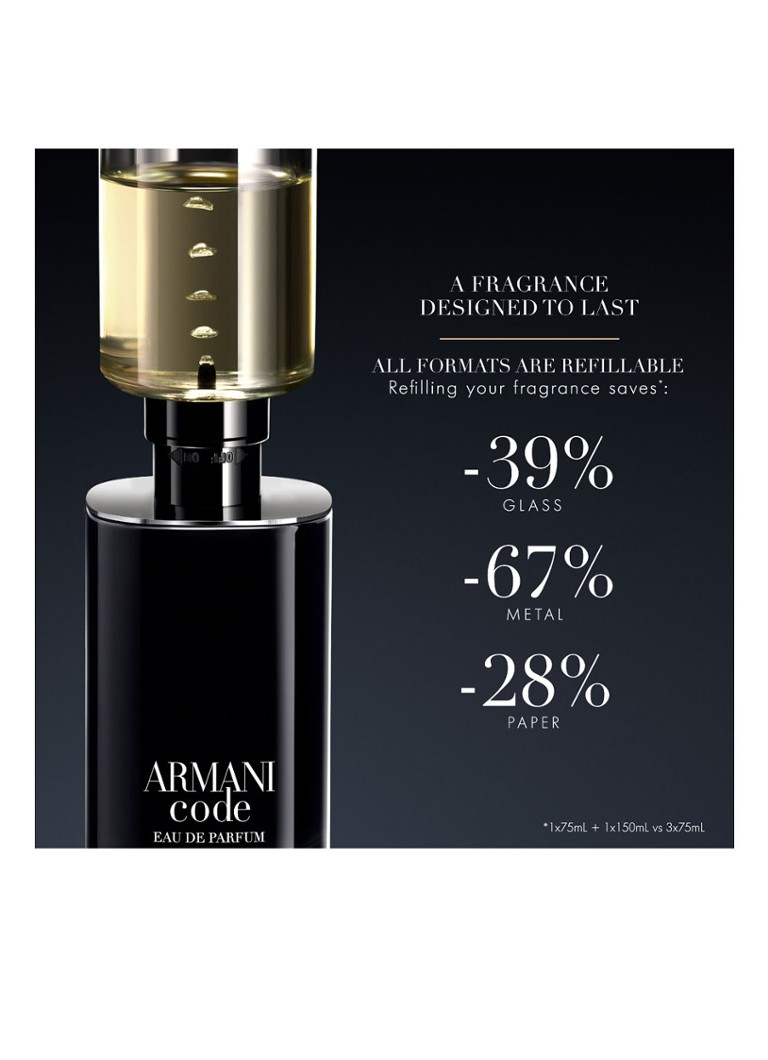 Giorgio Armani Armani Code Eau de Parfum Recharge - navulling