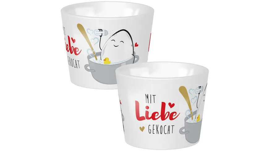 GRUSS&CO Eierbecher LIEBE