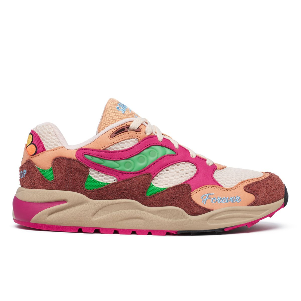 Saucony Jae Tips x Saucony Grid Shadow 2 Whats the Occasion? - Wear To The Party S70826-2 / bunt