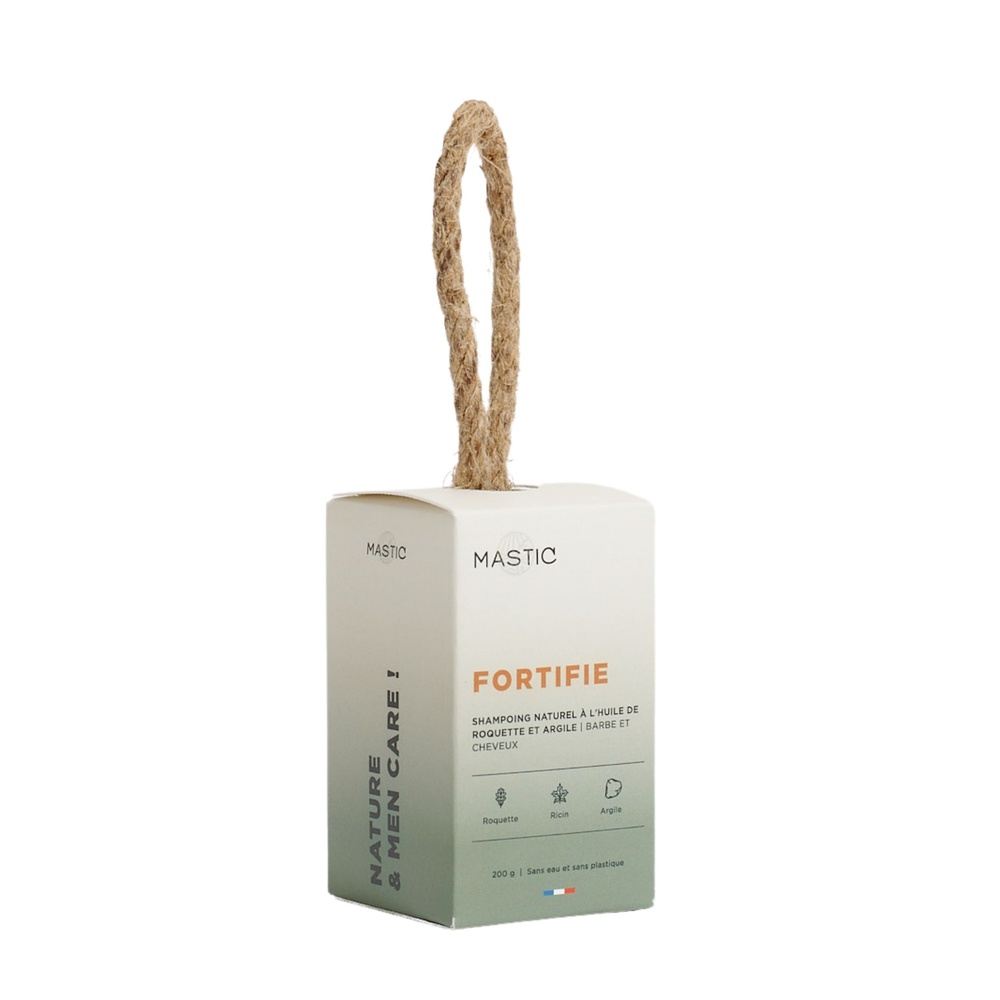 mastic paris Fortifie Shampoing solide fortifitiant barbe et cheveux