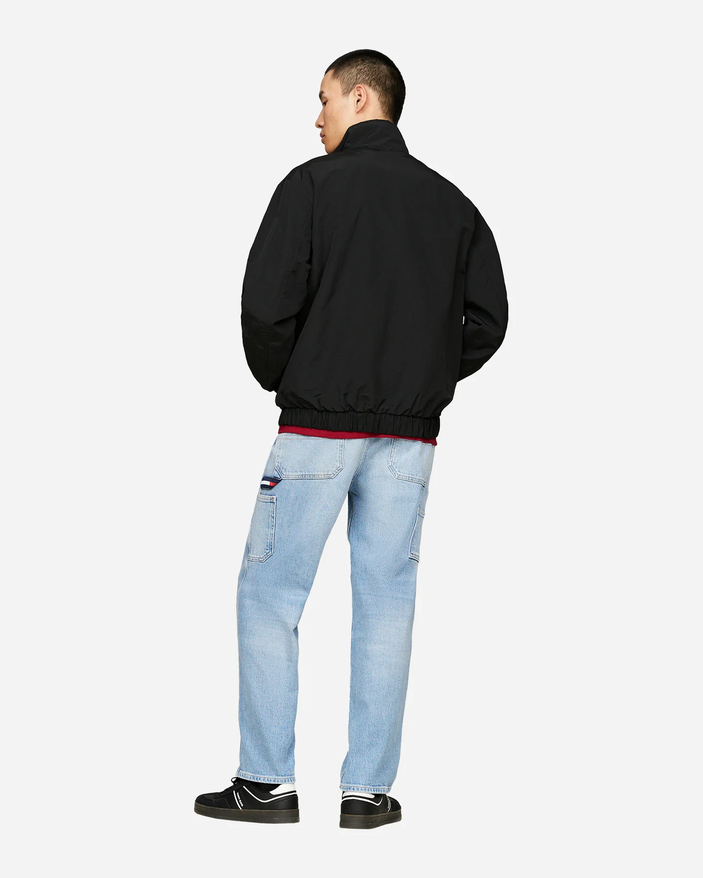 Giubbotto Tommy Hilfiger tepláková mikina Essential M DM0DM17982-BDS