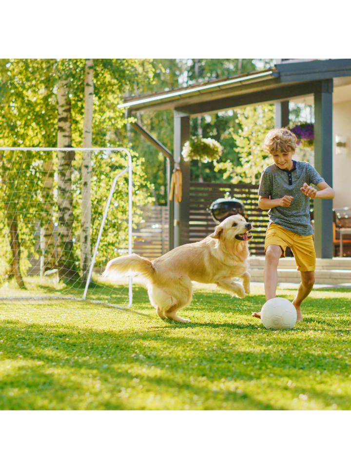relaxdays Fußballtor in Weiß - (B)217 x (H)153 x (T)75 cm günstig kaufen onesize