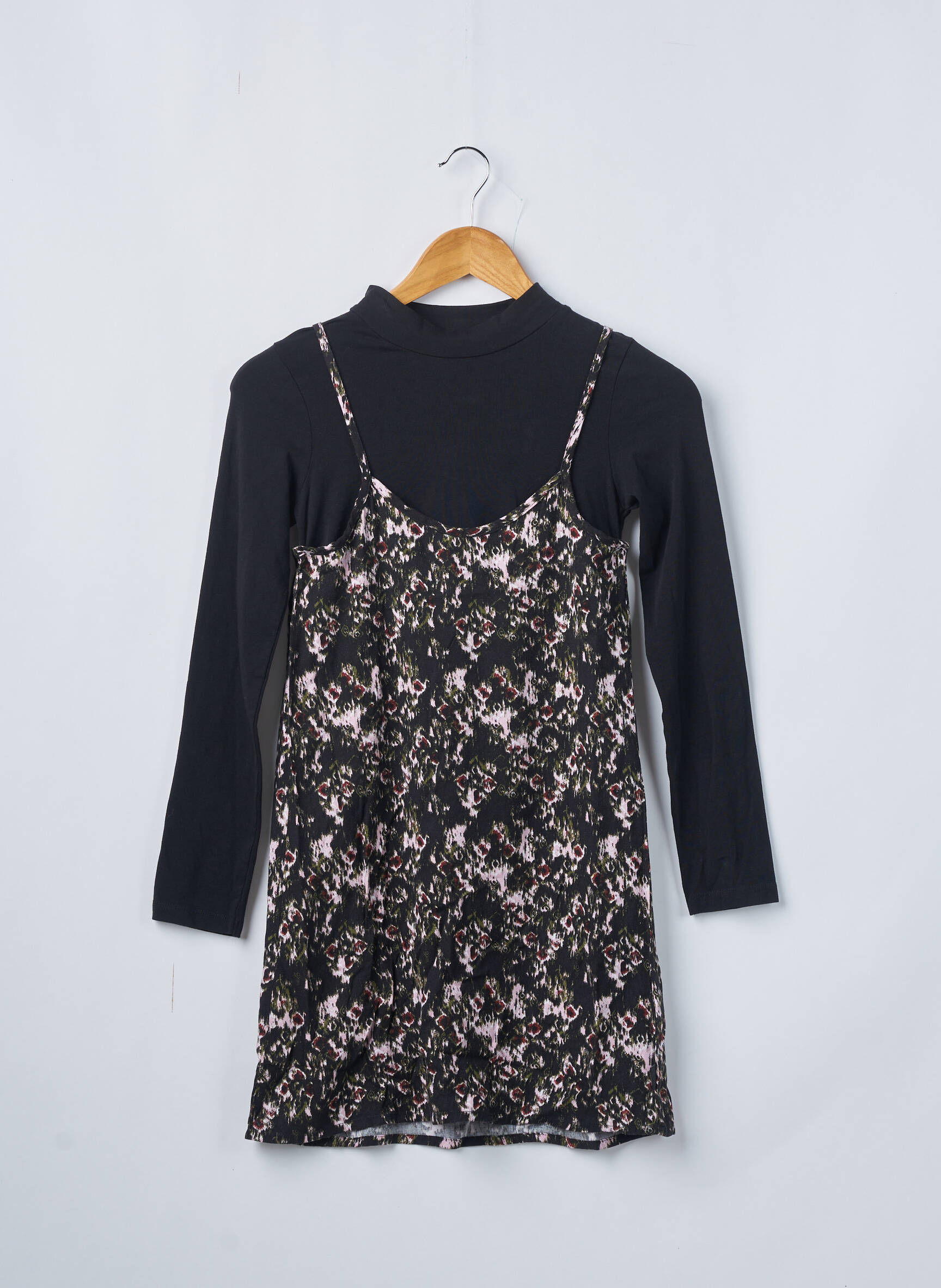 Garcia Robes Mi Longues Fille couleur noir