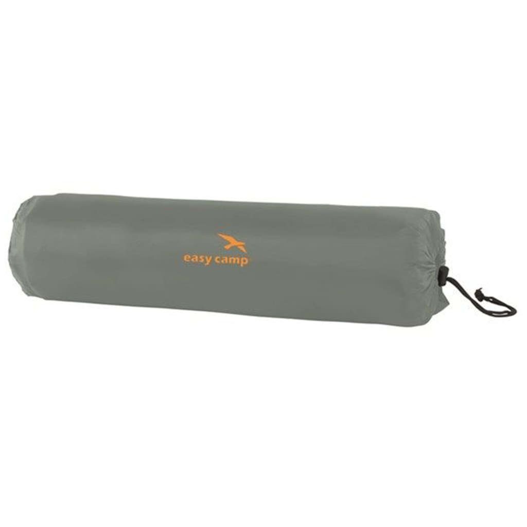easy camp Luftbett Aufblasbare Isomatte Siesta Doppel 5 cm Grau