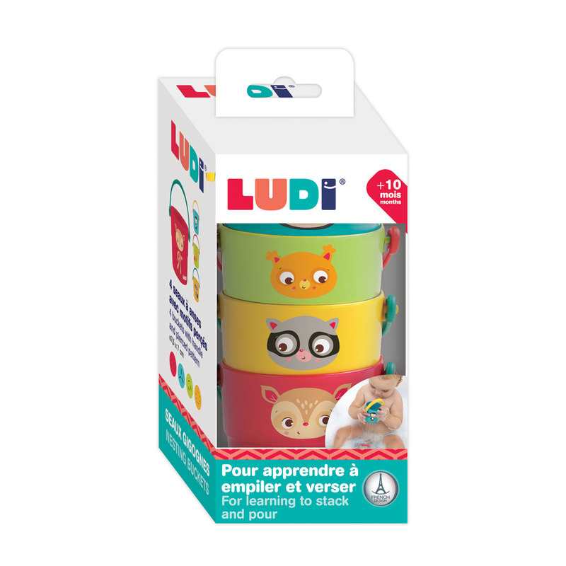 Seaux de bain gigognes Ludi