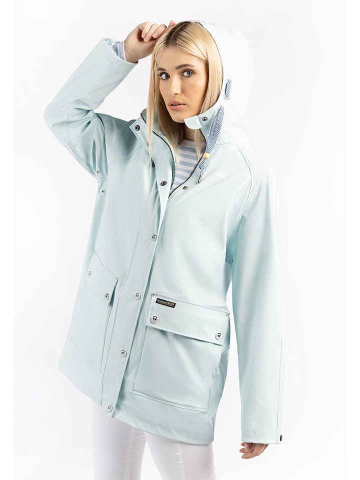 Schmuddelwedda Regenparka in Hellblau günstig kaufen