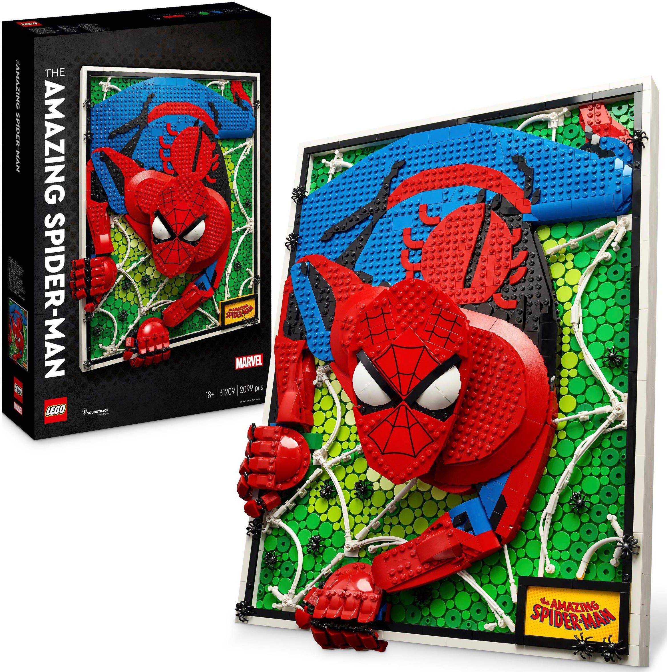 LEGO® Konstruktionsspielsteine The Amazing Spider-Man (31209), LEGO® ART, (2099 St), Made in Europe