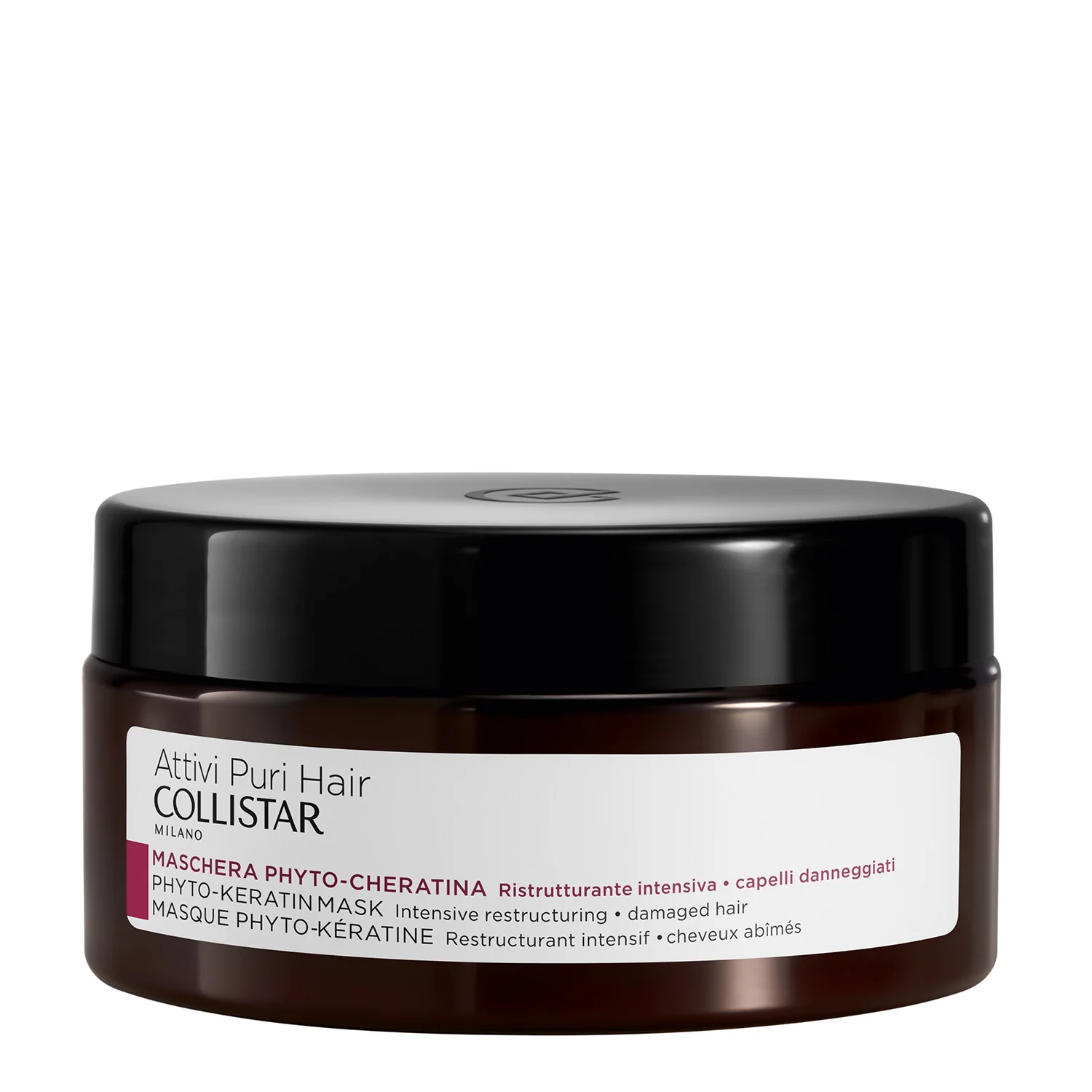 Attivi Puri Hair Maschera Phyto-Cheratina - Maschera Riparatrice Capelli, Maschera Ricostruttiva Capelli