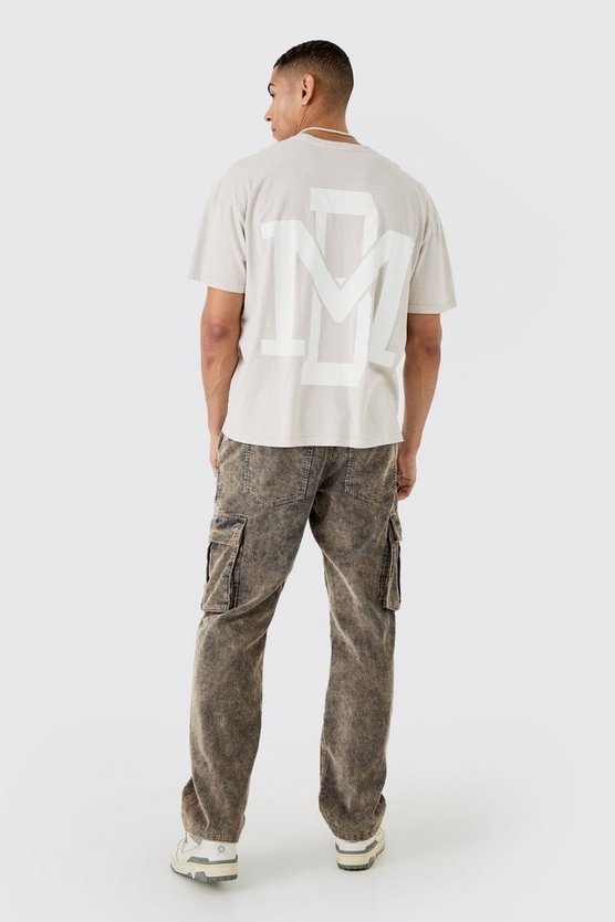 Oversized Boxy Overdyed Graphic T-shirt