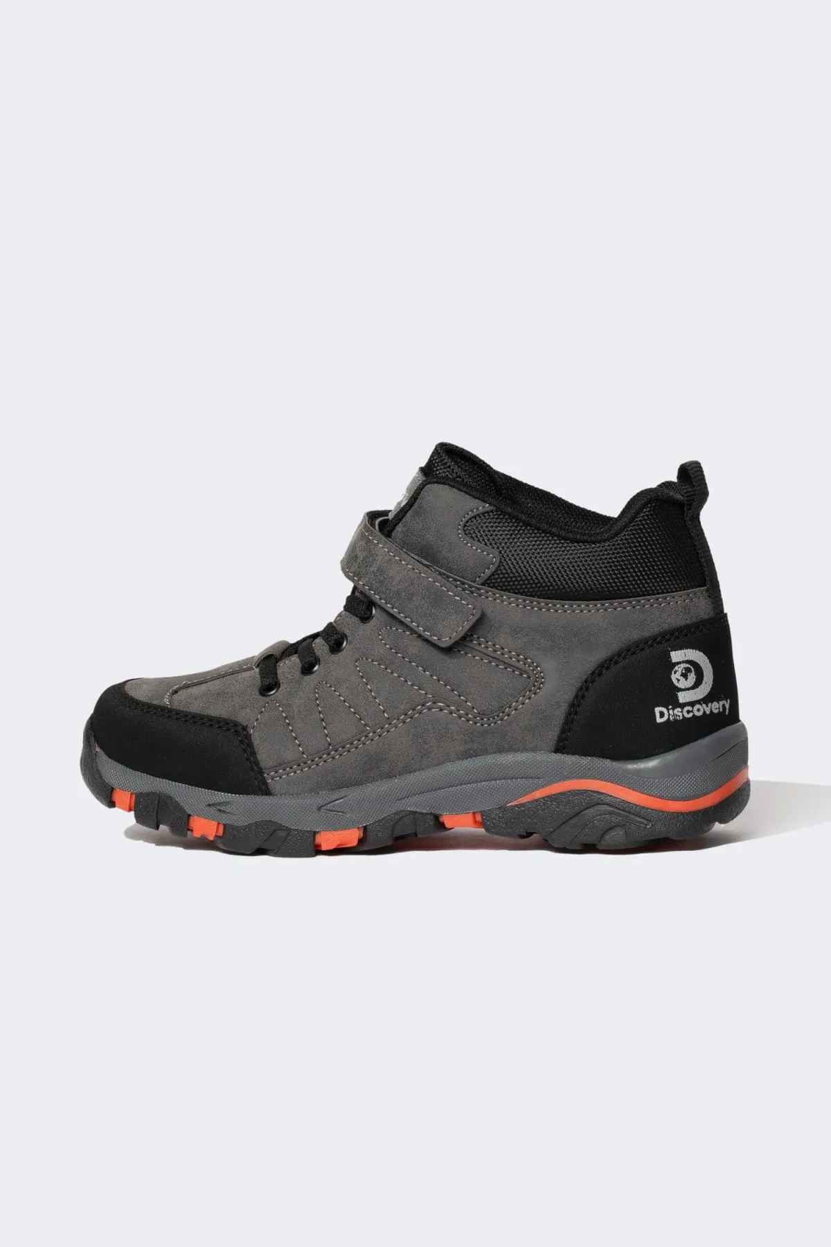 DeFacto  Discovery Channel Jungen Stiefel aus Kunstleder mit Klettverschluss und hoher Sohle A4550a823wn