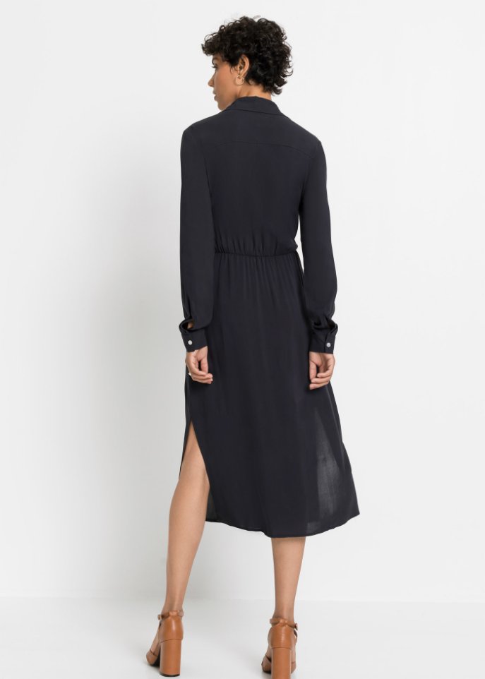 Blusenkleid mit Knotendetail