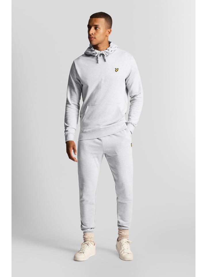 Lyle & Scott Hoodie in Hellgrau günstig kaufen