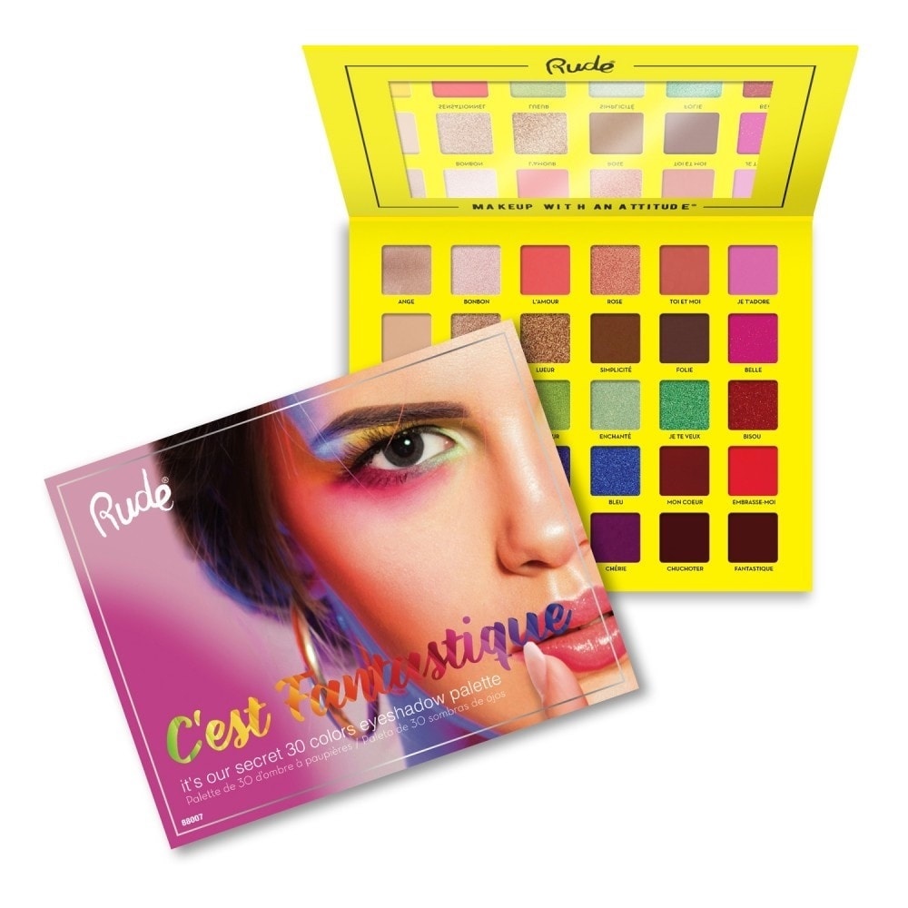 Rude Cosmetics RUDE CEST FANTASTIQUE 30 Eyeshadow Palette Palette fard à paupières