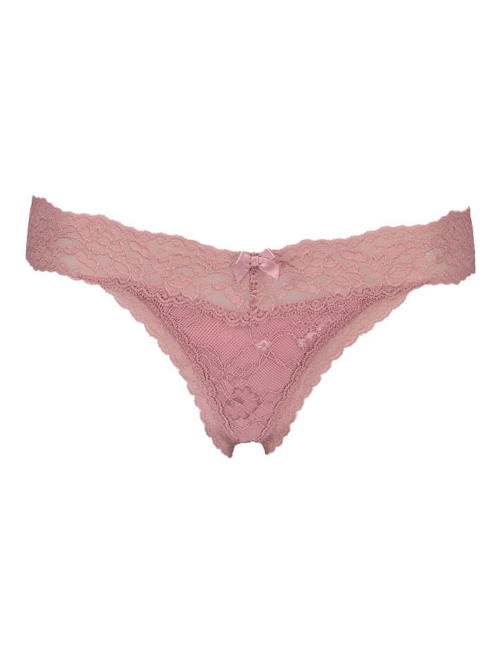 Hunkemöller 3er-Set: Strings in Lila/ Altrosa/ Mint günstig kaufen