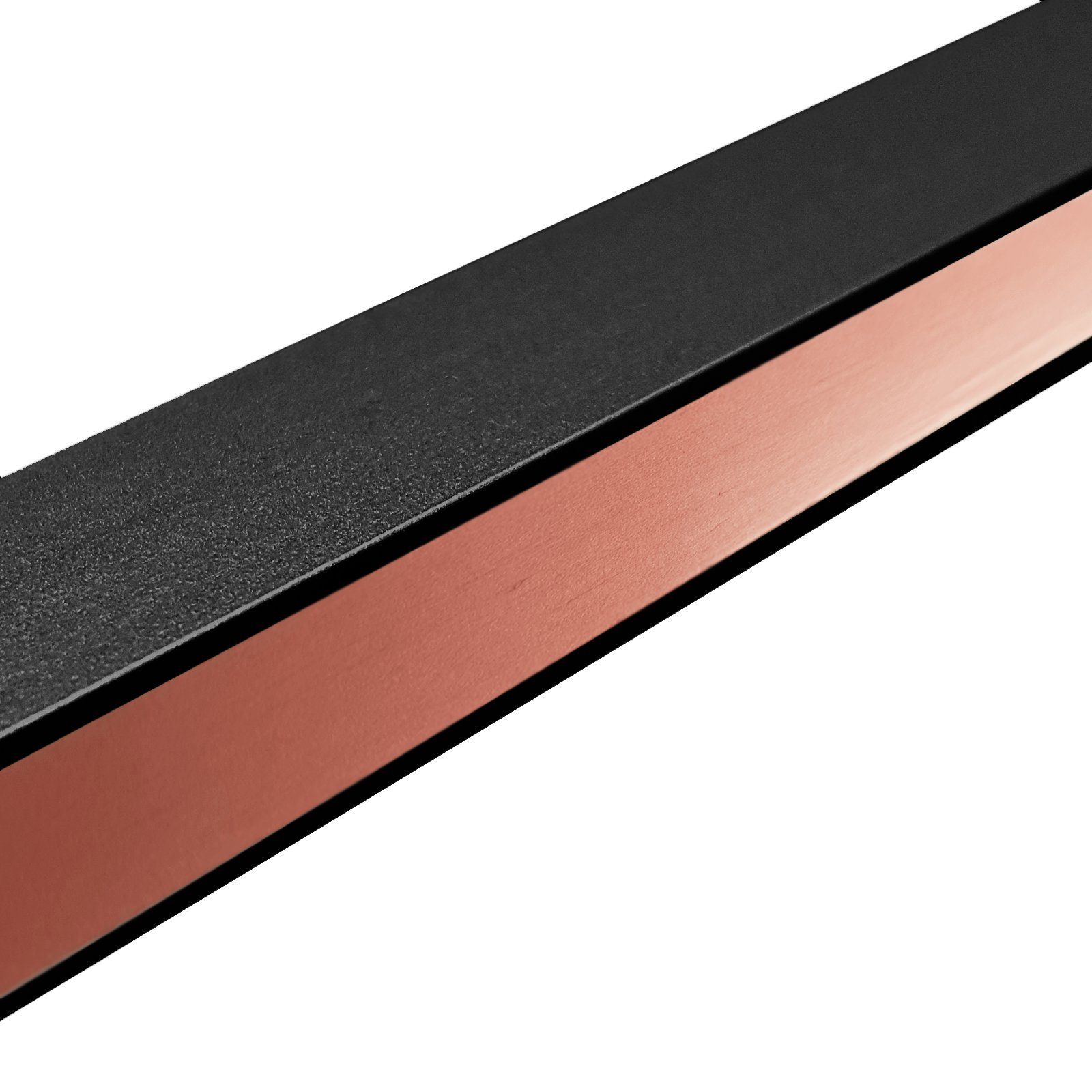 inova wohnen Glasschiebetür Blockstreifen (inkl. Stabgriff und Schienensystem in Schwarz), 90 x 203,5 cm