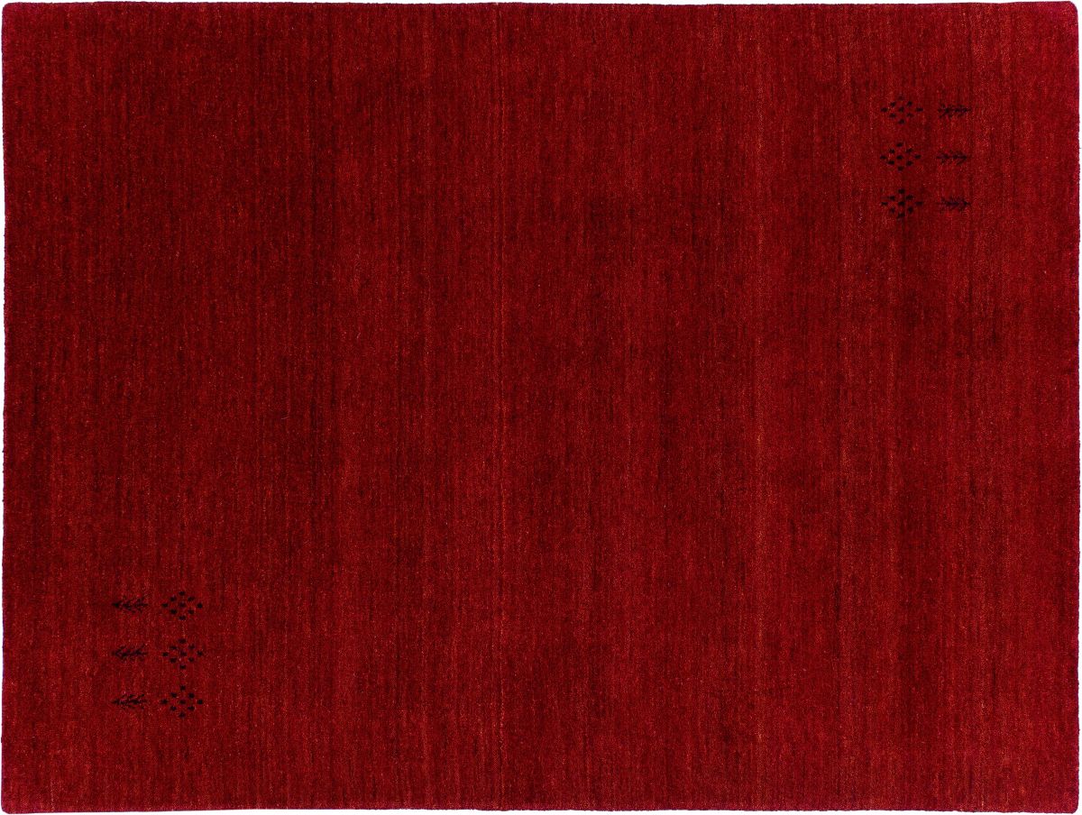 Handloom aus Indien Marand rot 40 x 60 cm