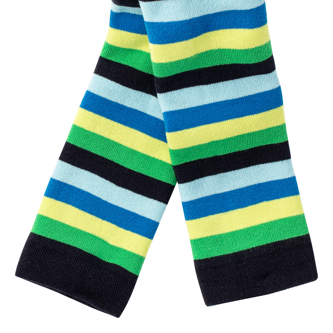 Mädchen Frottee-Leggings im Ringel-Look