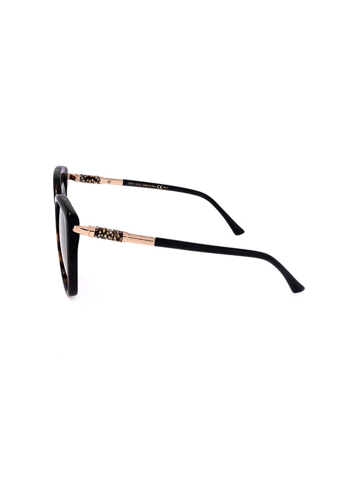 Jimmy Choo Damen-Sonnenbrille in Havana/ Braun günstig kaufen 55