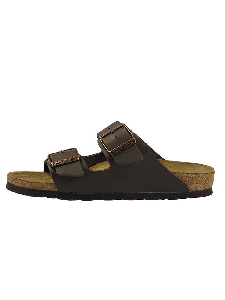Birkenstock Leder-Pantoletten 