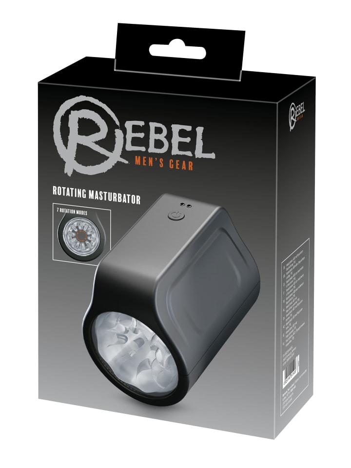 Rebel Masturbator Rotating Masturbator in schwarz günstig kaufen 122