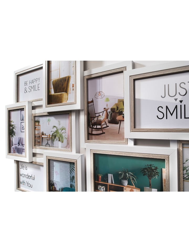 kobolo Bilderrahmen Collage BIG12 in Weiß günstig kaufen onesize