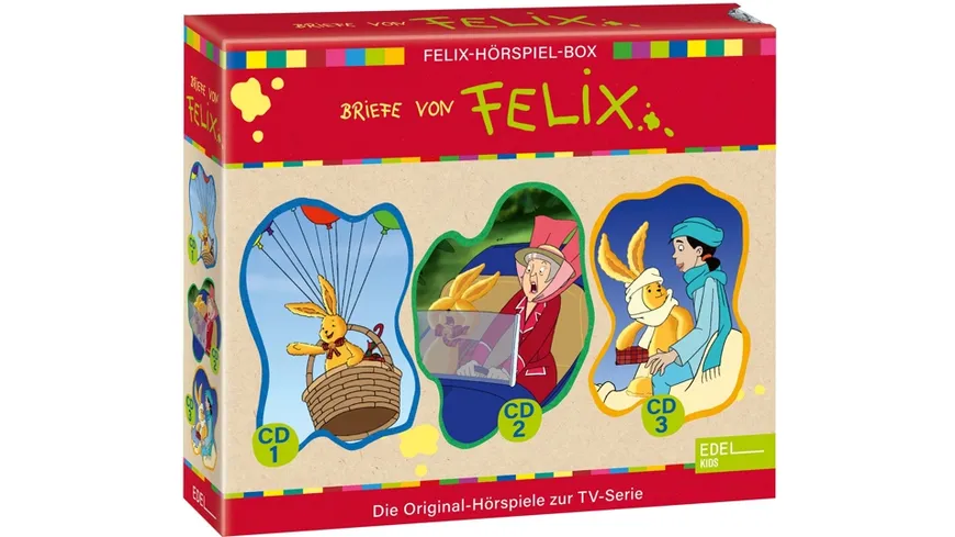 Hörspiel-Box,Folge 1-3 Briefe von Felix