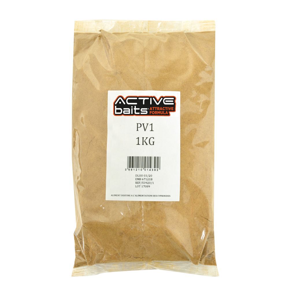 Active Baits PV1 1kg jauhoja vapaakalastukseen