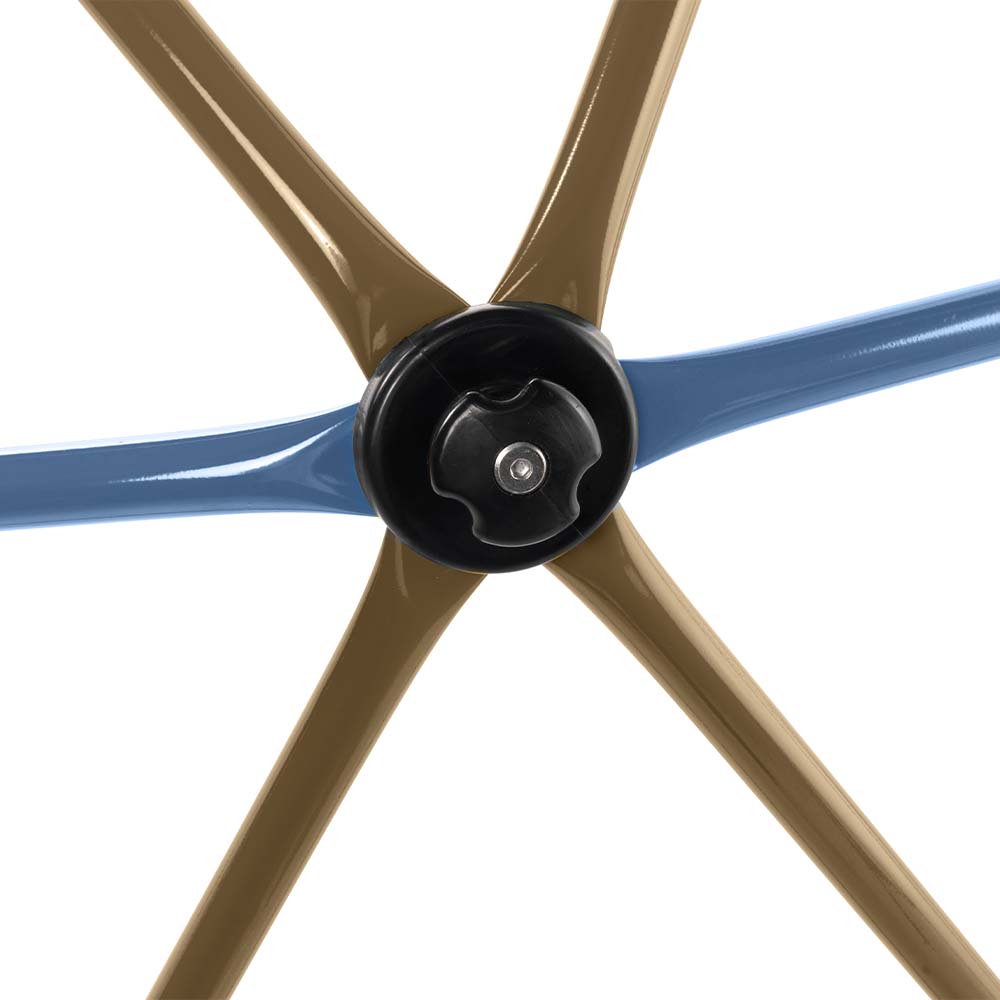 Home Deluxe Klettergerüst MATTI - Blau/Bronze