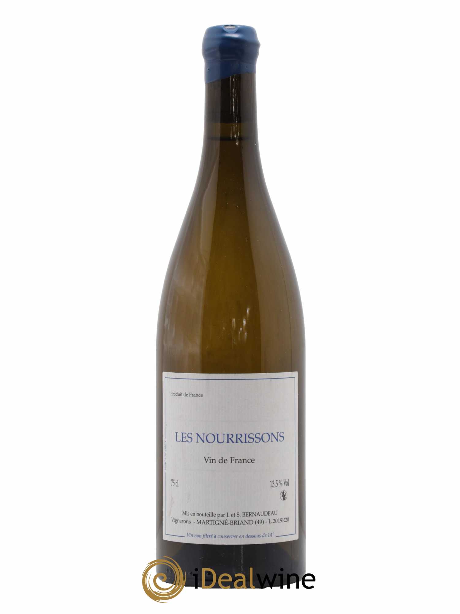Vin de France Les Nourrissons Stéphane Bernaudeau  2020 - Lot de 1 Bouteille