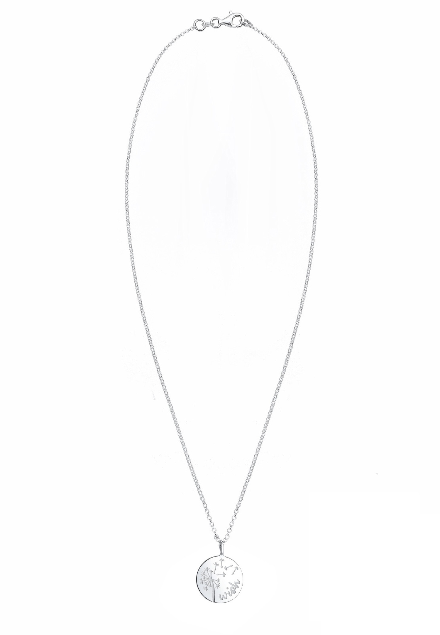 Ciondolo da donna Elli a forma di seme di tarassaco in argento sterling 925