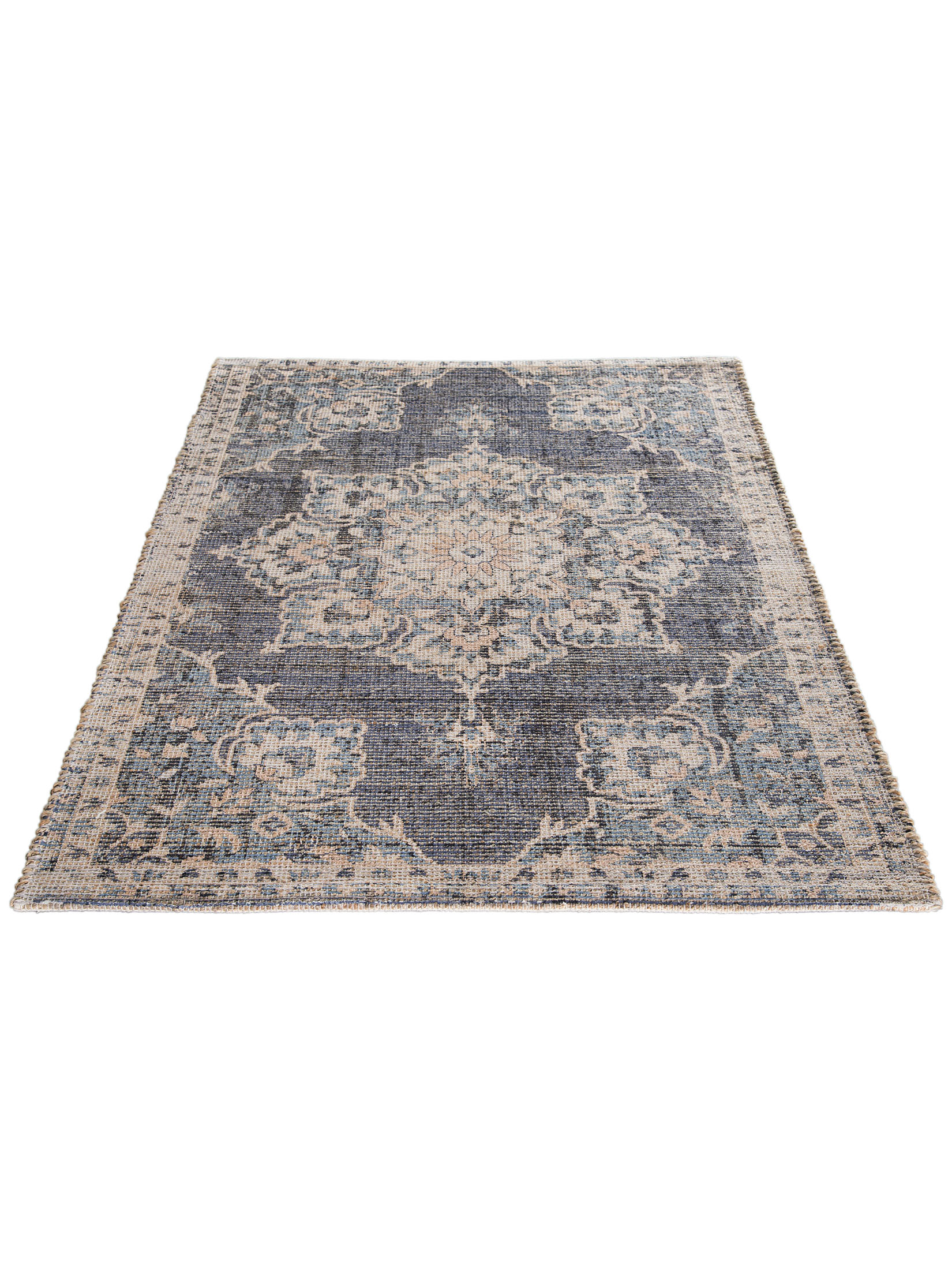 Stakkerud Flachgewebe-Teppich, Blue