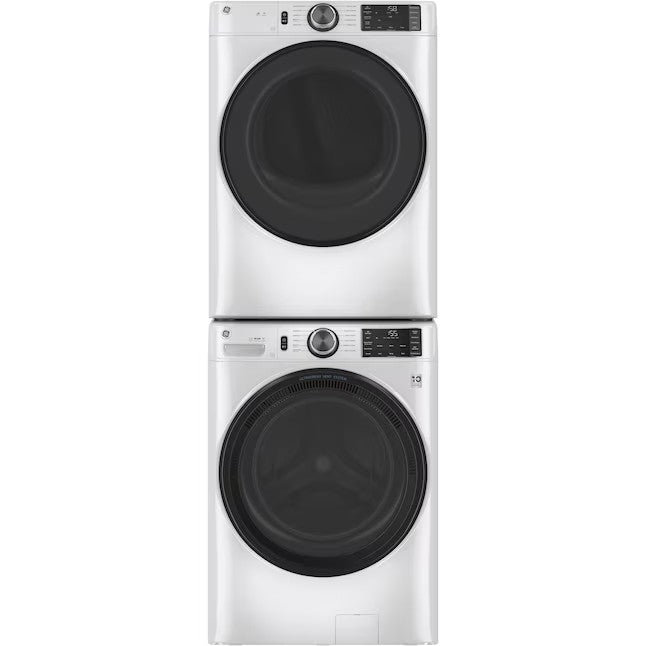 GE 7.8-cu ft Stackable Smart Electric Dryer (White) ENERGY STAR