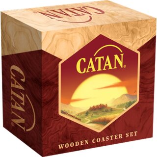 Catan - Bamboo Coaster Set (6)