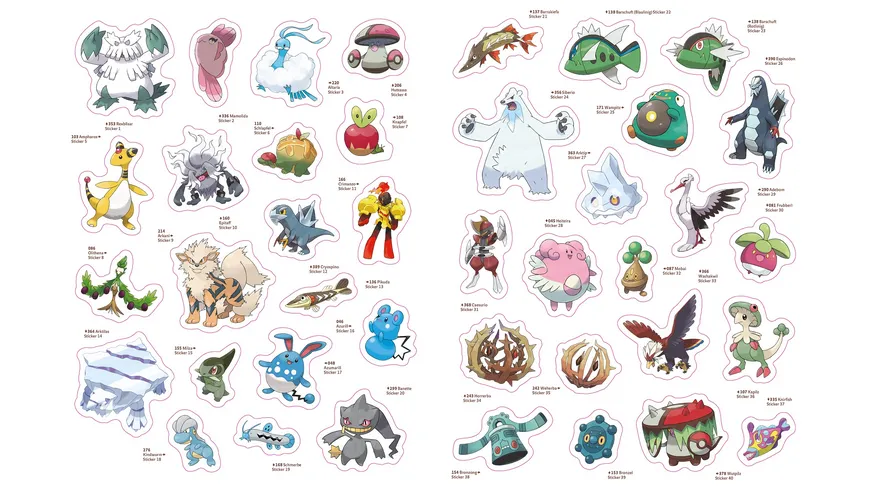 Pokémon: Das ultimative Stickerbuch der Paldea-Region