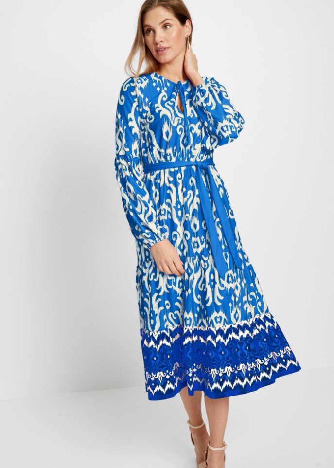 Kleid mit weitschwingendem Rock