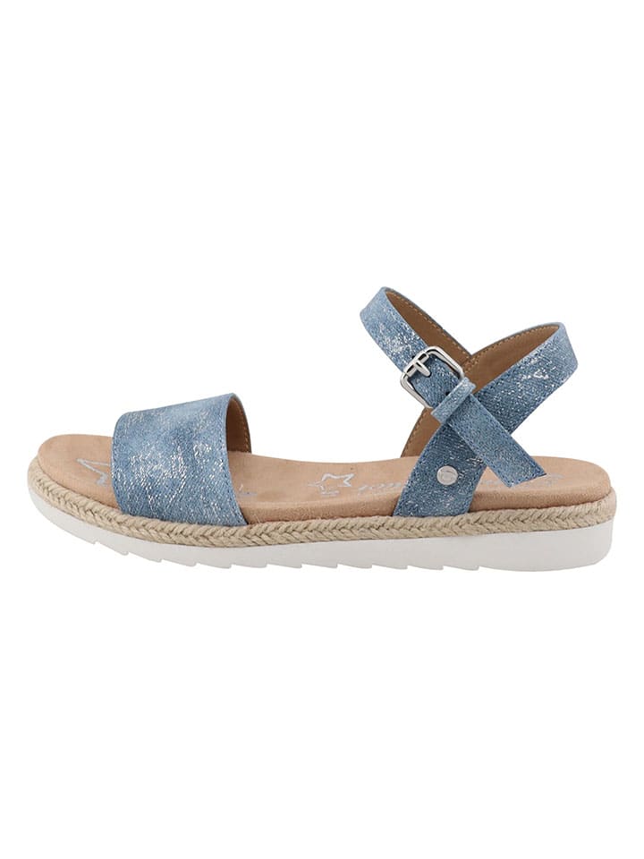 Tom Tailor Sandalen in Blau günstig kaufen