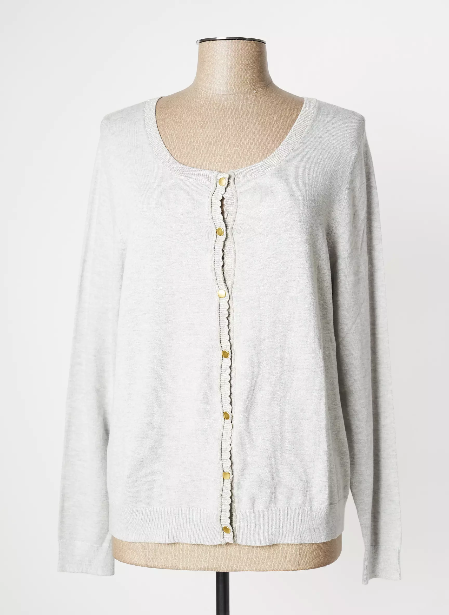 Cream Cardigans Femme couleur gris