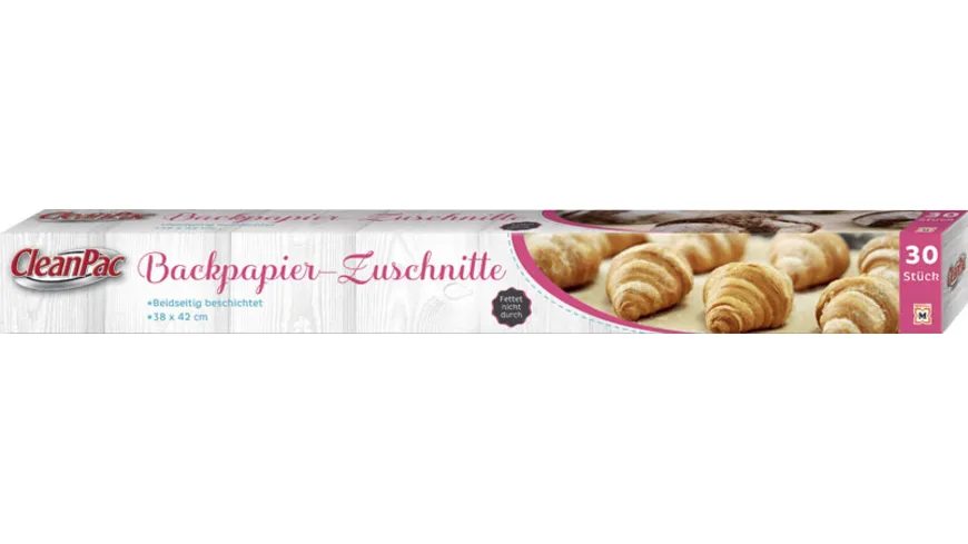 CleanPac Backpapier- Zuschnitte 38x42cm