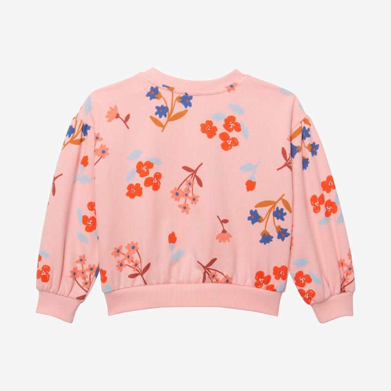 Sweat bébé fille herbier rose Catimini
