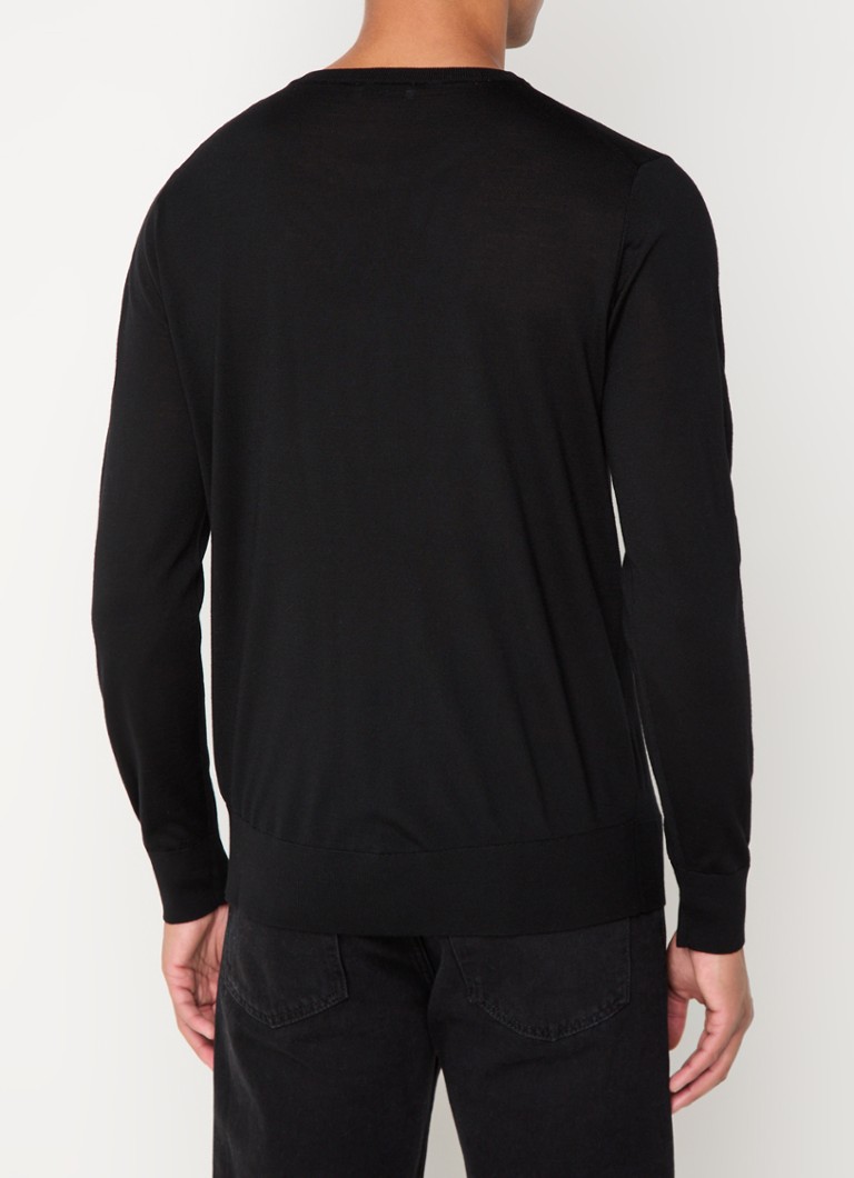 Sandro Fine-knit wool pullover