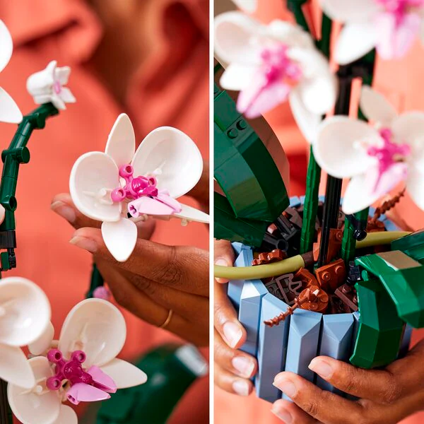 LEGO Icons 10311 Botanikus Gyűjtemény Orchidee 39cm x 30cm x 24cm