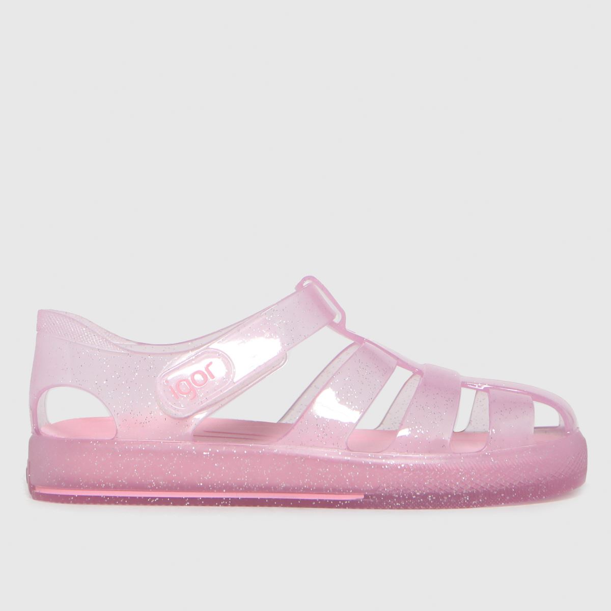 Igor ljusrosa stjärnglitter flickor Junior sandaler