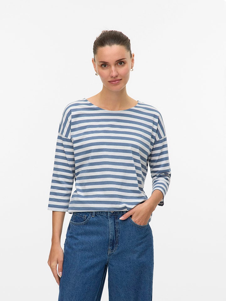 Vero Moda Shirt in Blau günstig kaufen