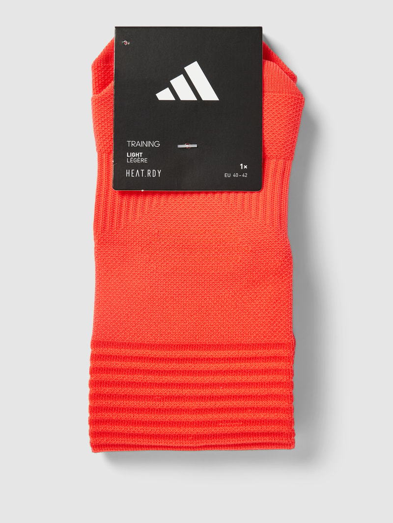 Socken mit Label-Stitching in rot