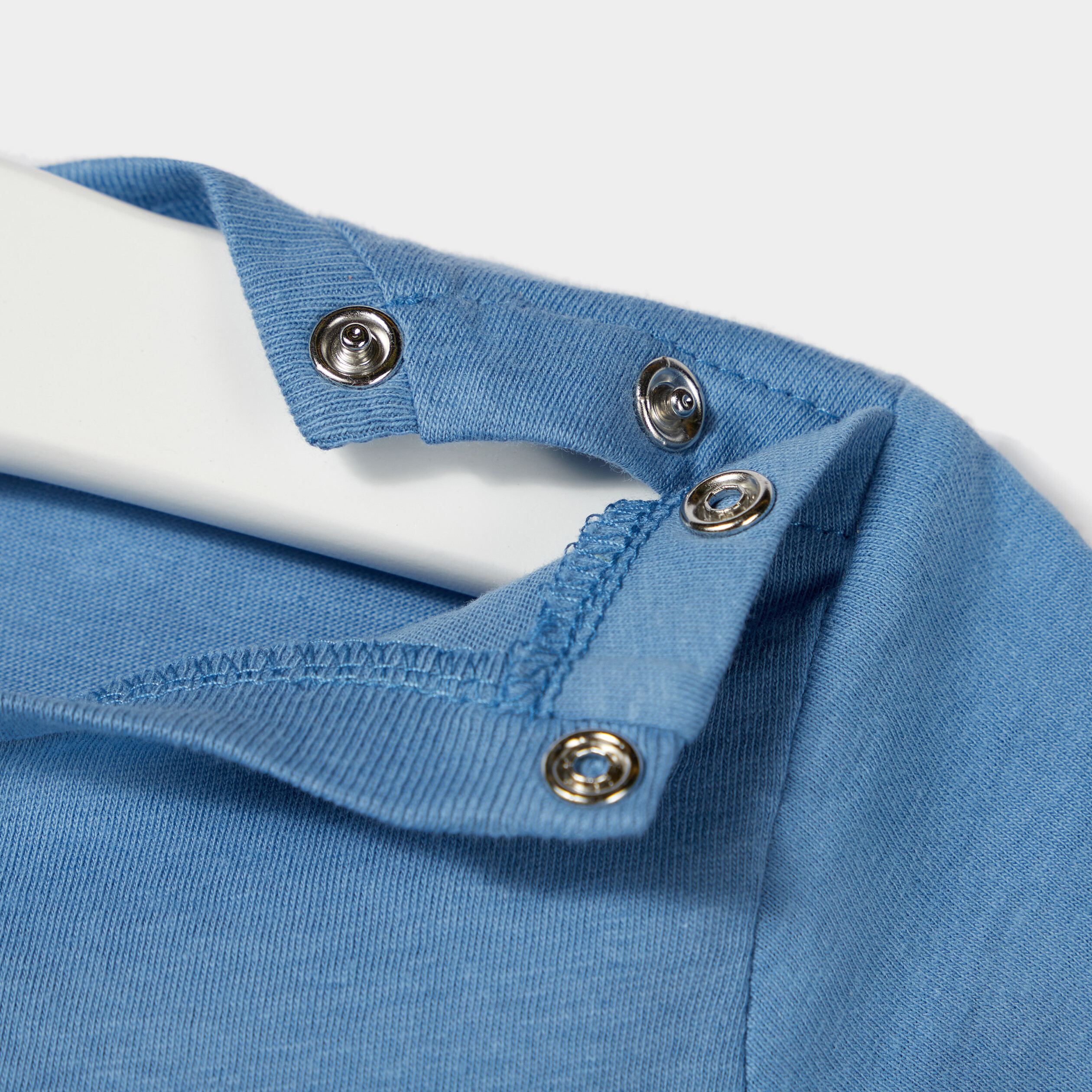 T-shirt manches courtes bleu bébé garçon | La Halle