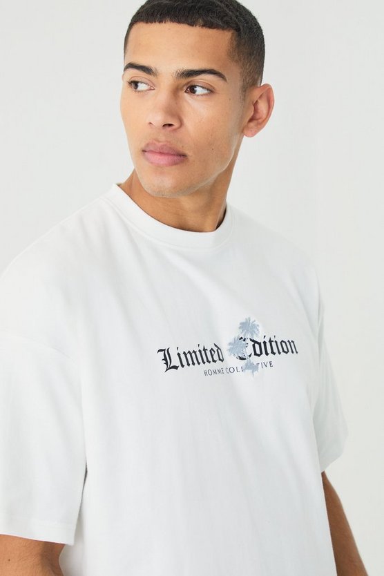 Oversize T-Shirt mit Limited Edition Print